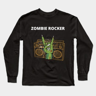 Zombie Rocker Long Sleeve T-Shirt